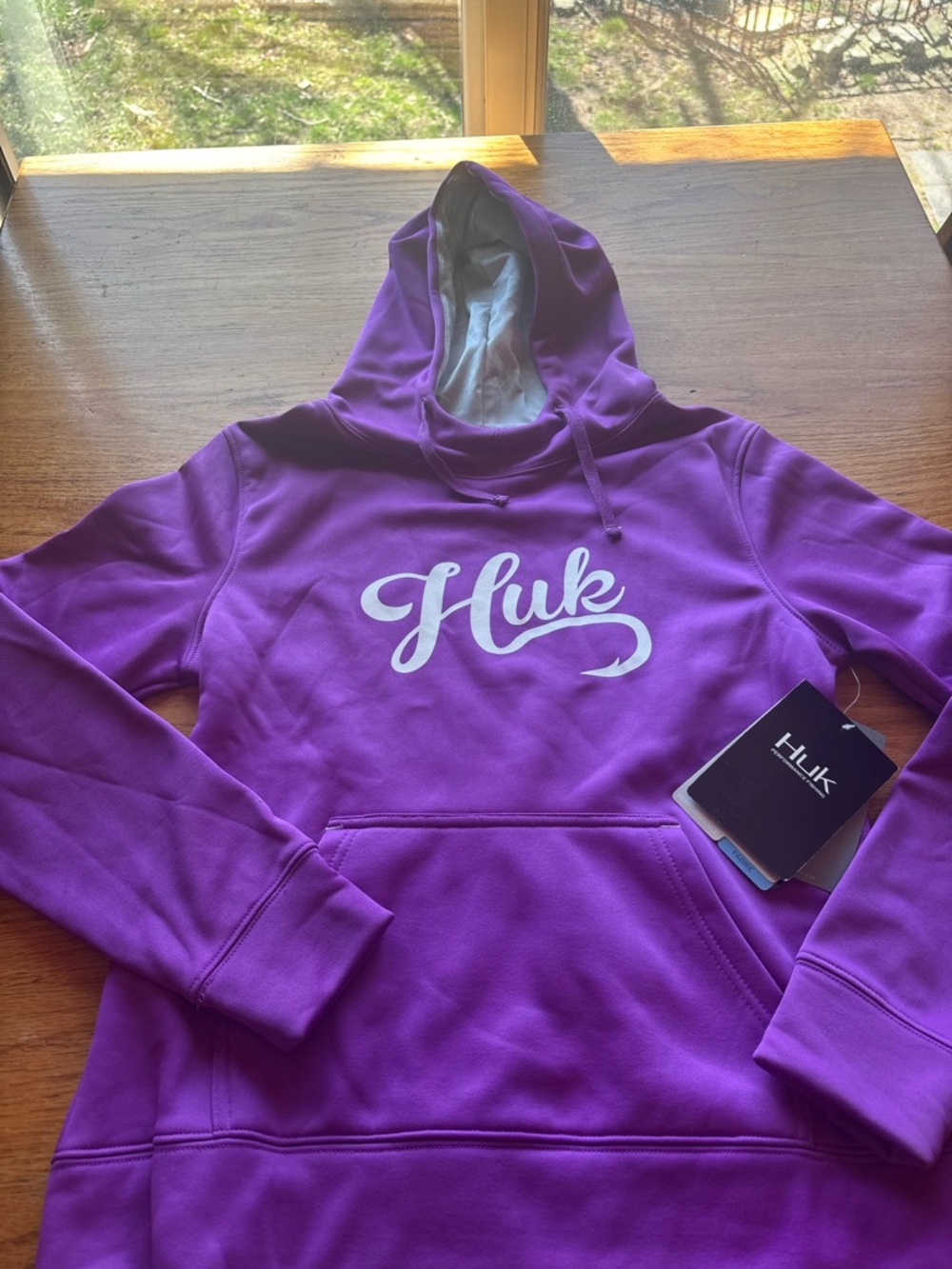 NWT Huk Fishing Gear Women’s Purple Hoodie Size S